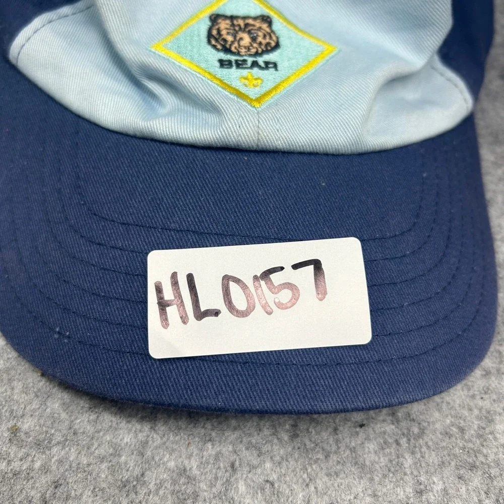 Boy Scouts of America Unisex Cub Scouts Bear Rank Hat OSFA Blue Cotton Blend